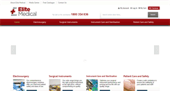 Desktop Screenshot of elitemedical.com.au